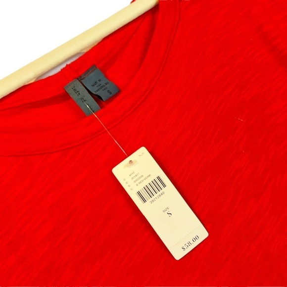NWT Anthropologie Left Of Center Red Off the Shoulder‎ Top - Picture 6 of 6
